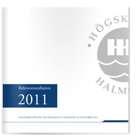 Broschyr om rektorsinstallationen 2011
