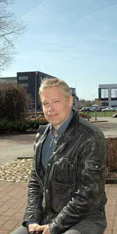 Peter Hansbo är ny gästprofessor i matematik vid Högskolan i Halmstad. Bild: ANNIKA JOHANSSON