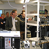Under seminariet besöktes Rydbergslaboratoriet och CERES e-lab där labbutrustningen demonstrerades.