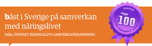 Bäst i Sverige på samverkan  med näringslivet