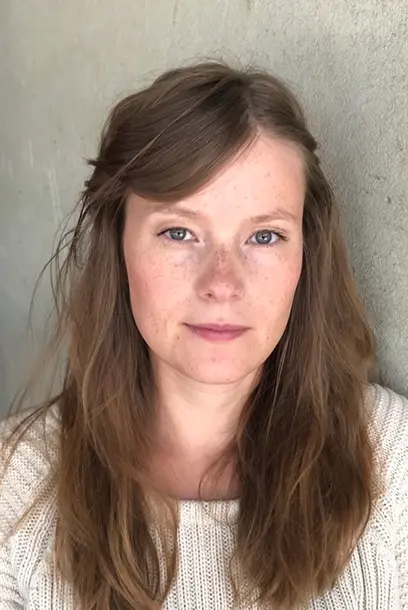 Porträttbild på en person. Foto