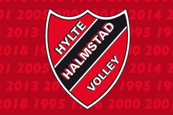 Logotyp för Hylte/Halmstad volleybollklubb.