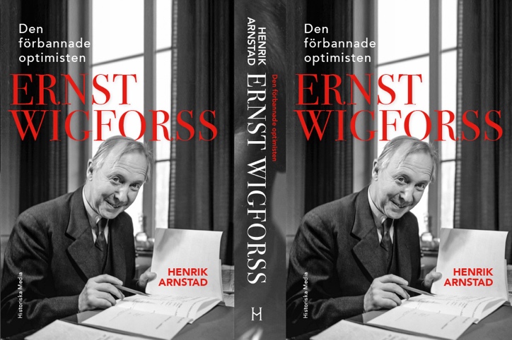 bokomslag till författares bok om Ernst Wigforss