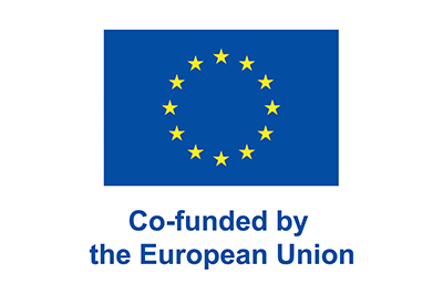 Logotype av Europeiska Unionen som beskriver att projektet är medfinansierat av Europeiska Unionen.