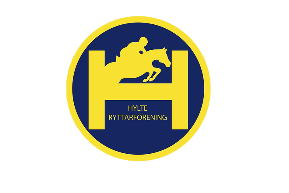Logotyp för Hylte ryttarförening.