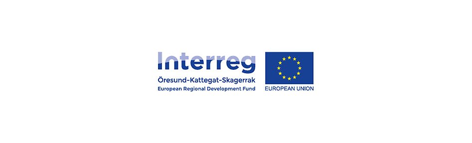 Logotyp för Interreg, Öresund-Kattegatt-Skagerrak