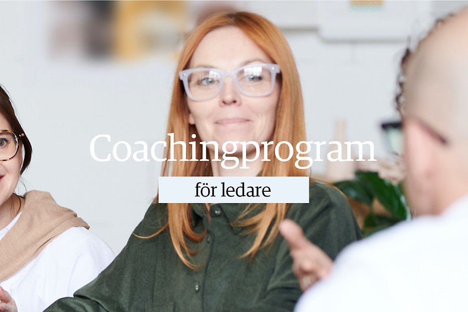 Kvinnlig ledare som får coaching av en coach.