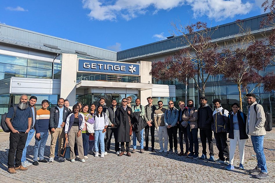 Jordklot som coronavirus. Illustration.