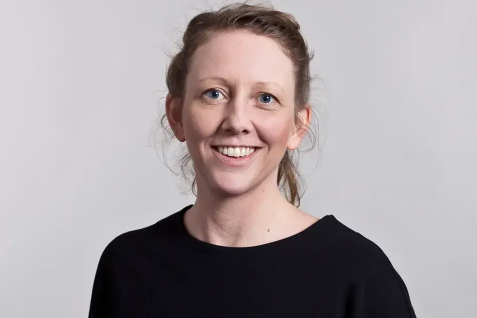 Ett porträtt av en kvinna.