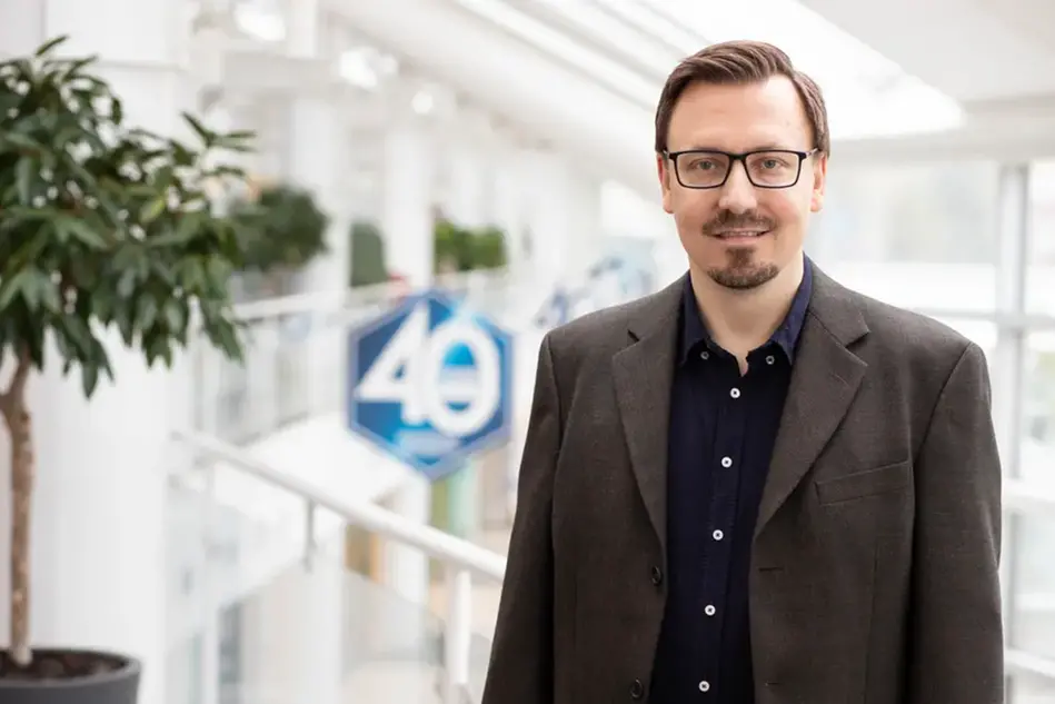 Porträtt av en man. Foto